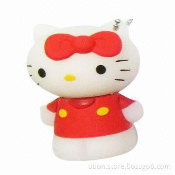 USB Flash Drives with 1 to 16GB Memory Capacities and Free Sample, Customized